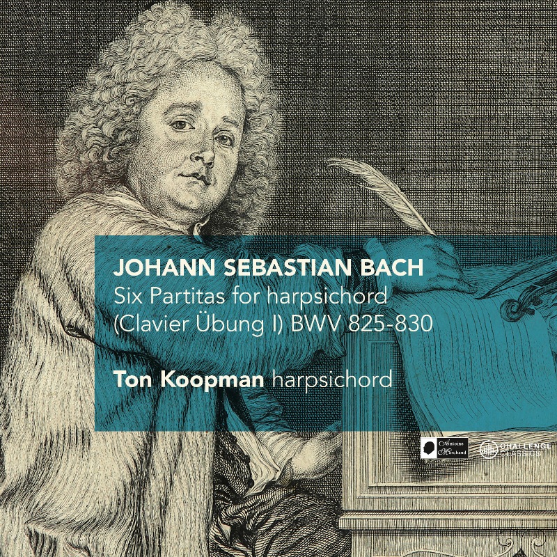 Picture of Ton Koopman - J.S. Bach: Six Partitas for Harpsichord, BWV 825-830