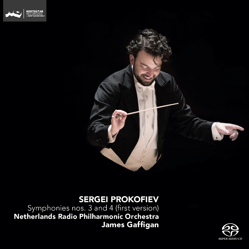Picture of Netherlands Radio Philharmonic Orchestra & James Gaffigan - Prokofiev: Symphonies Nos. 3 and 4 (first version)
