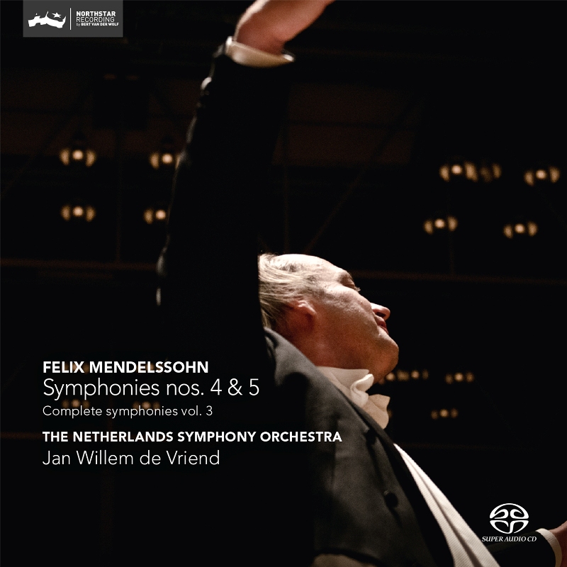 Picture of Netherlands Symphony Orchestra & Jan Willem de Vriend - Mendelssohn: Symphonies Nos. 4 & 5