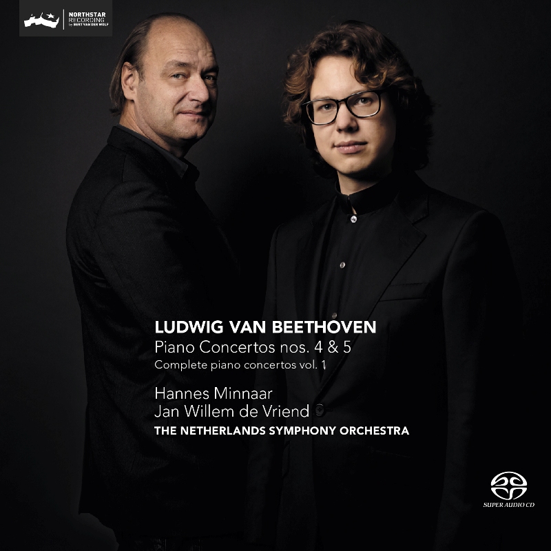 Picture of Hannes Minnaar, Netherlands Symphony Orchestra & Jan Willem de  Vriend - Beethoven: Piano Concertos Nos. 4 & 5