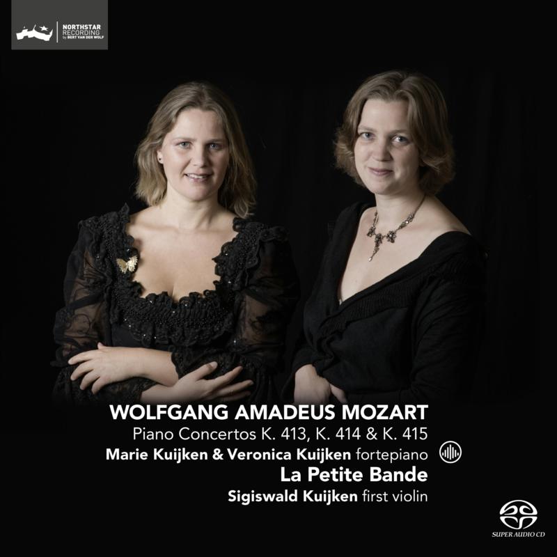 Picture of La Petite Bande & Sigiswald Kuijken - Mozart: Piano Concertos K.413, K.414 & K.415