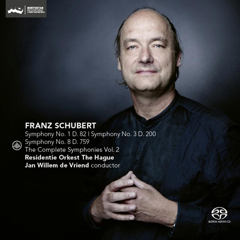 Picture of Residentie Orkest The Hague & Jan Willem de Vriend - Schubert: The Complete Symphonies Vol. 2 (Symphonies Nos. 1, 3 & 8)