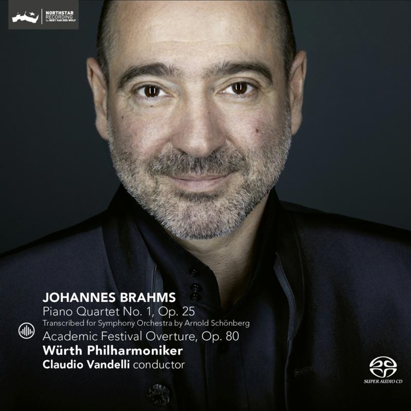 Picture of W�rth Philharmoniker & Claudio Vandelli - Brahms: Piano Quartet No. 1, Op.25; Academic Festival Overture, Op.80