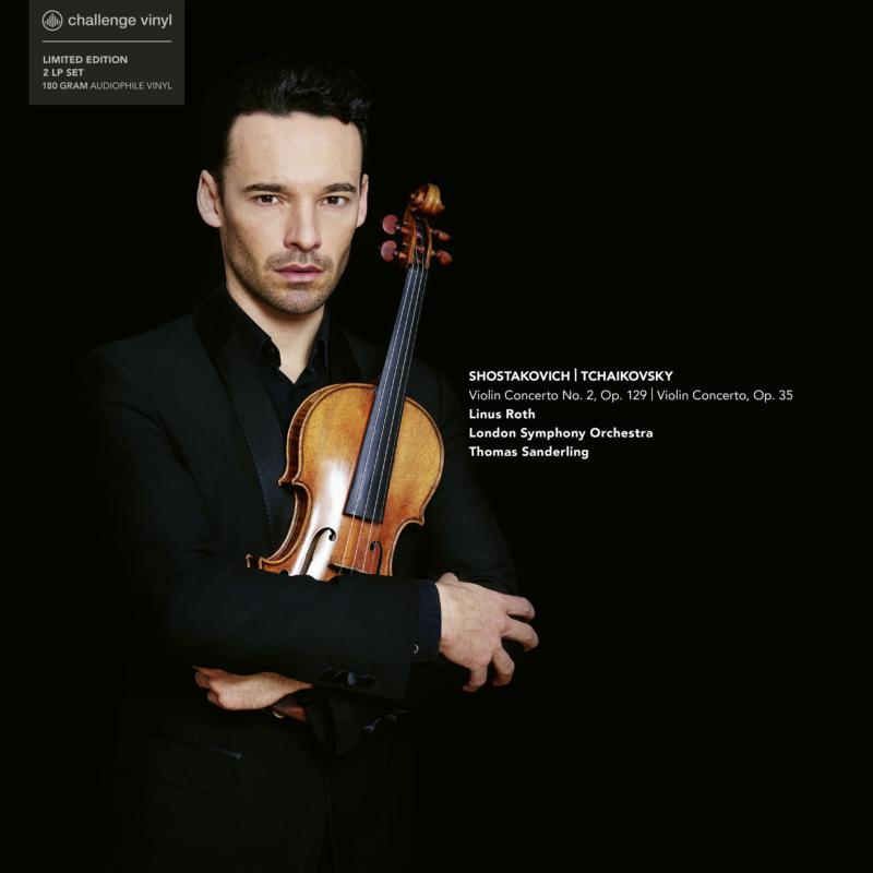 Picture of Linus Roth, London Symphony Orchestra & Thomas Sanderling - Shostakovich, Tchaikovsky: Violin Concertos