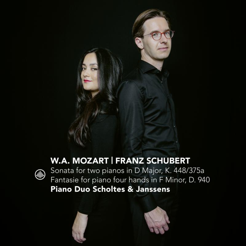 Picture of Piano Duo Scholtes & Janssens - Mozart: Sonata For Two Pianos In D Major, K. 448/375a; Schubert: Fantasie For Piano Four Hands In F Minor, D. 940