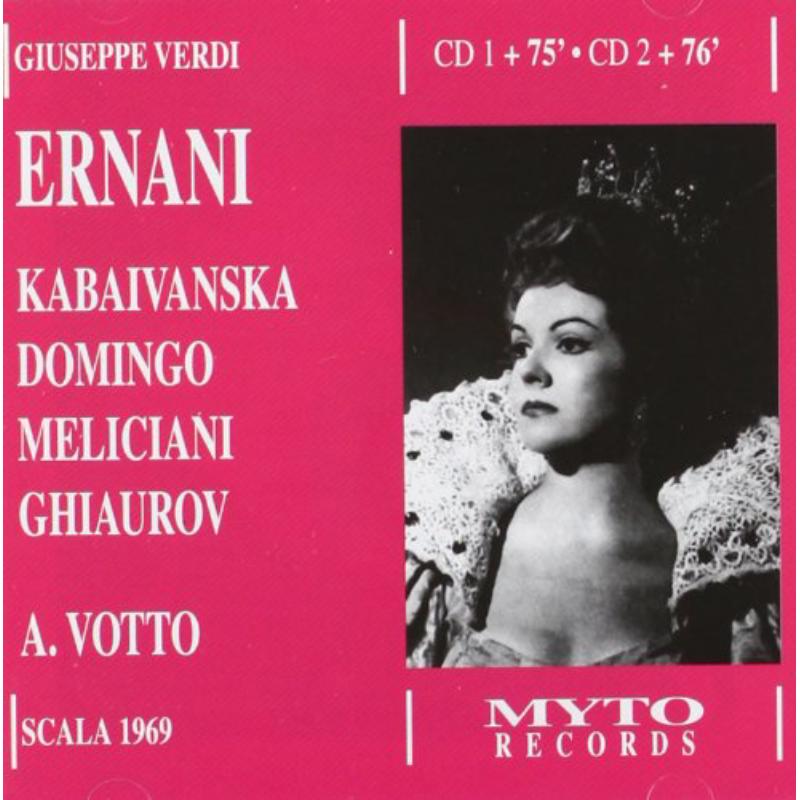 Picture of Kabaivanska/Domingo/Meliciani/Ghiaurov/Scala 1969 - Ernani