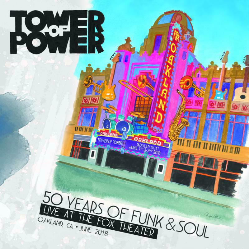 Picture of Tower Of Power - 50 Years of Funk & Soul: Live at the Fox Theater - Oakland, CA, June 2018 (3LP)