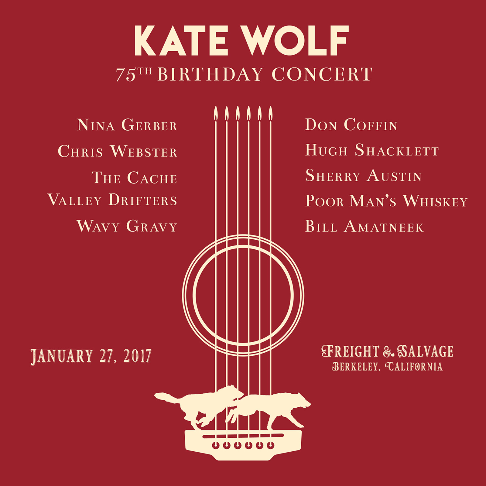 Picture of Kate Wolf - Kate Wolf 75th Birthday Concert