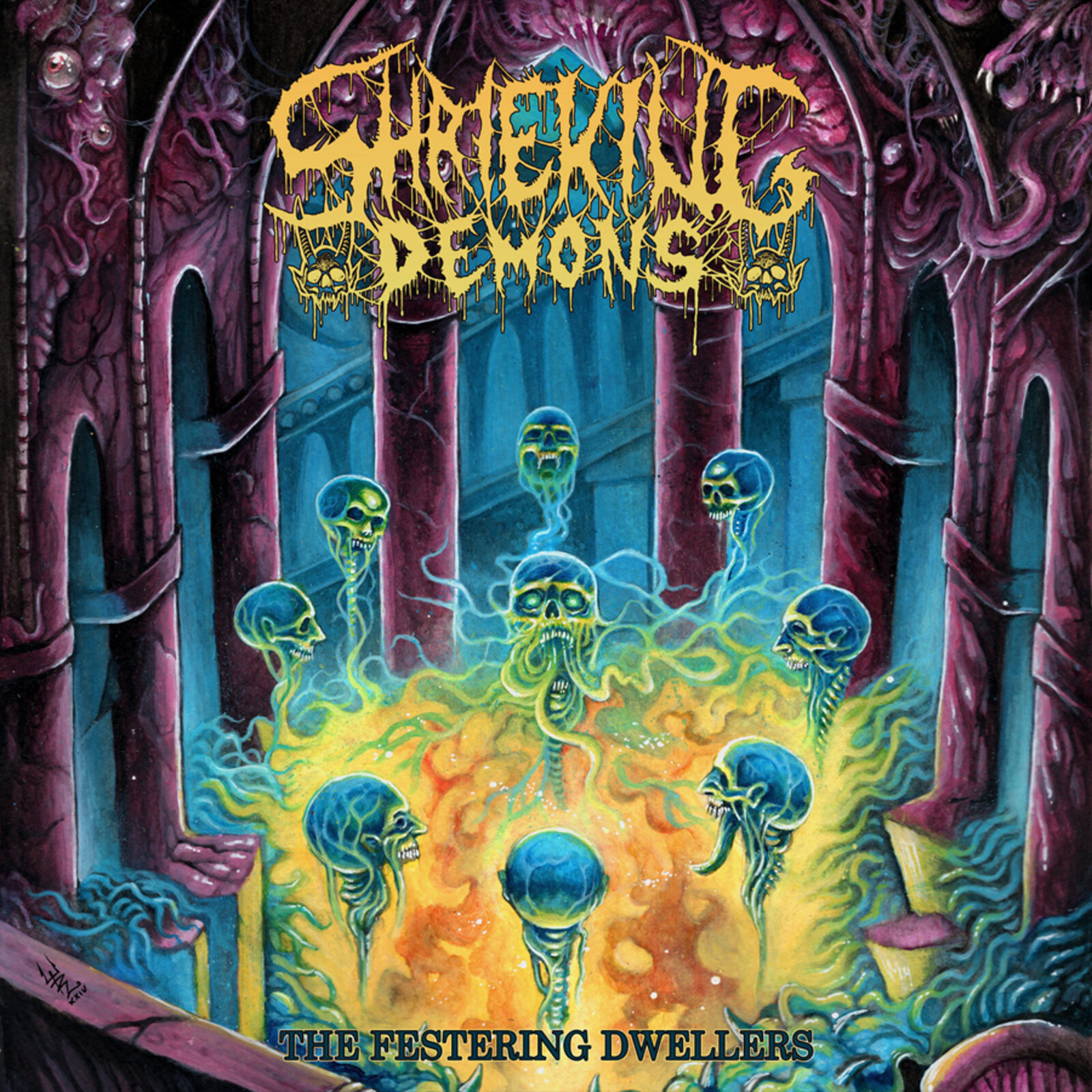 Picture of Shrieking Demons - The Festering Dwellers