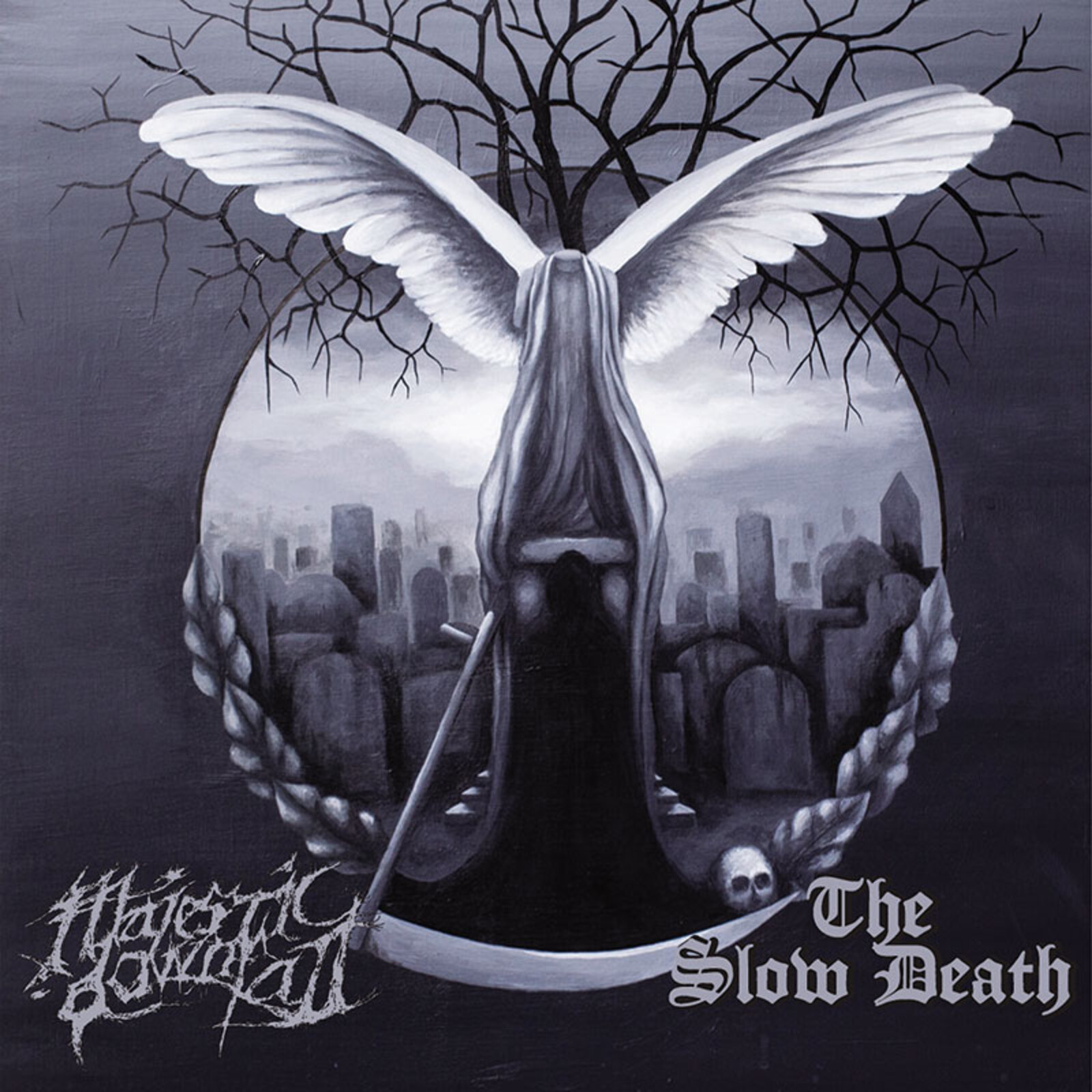 Picture of Majestic Downfall / The Slow Death - Split Album