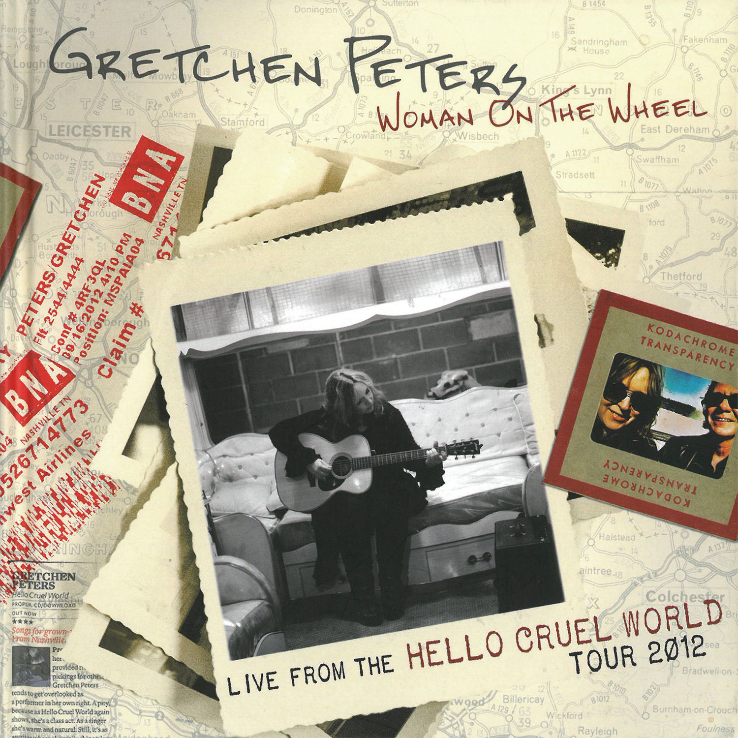 Picture of Gretchen Peters - Woman On The Wheel: Live From The Hello Cruel World Tour - 2012 (CD+DVD+BK)