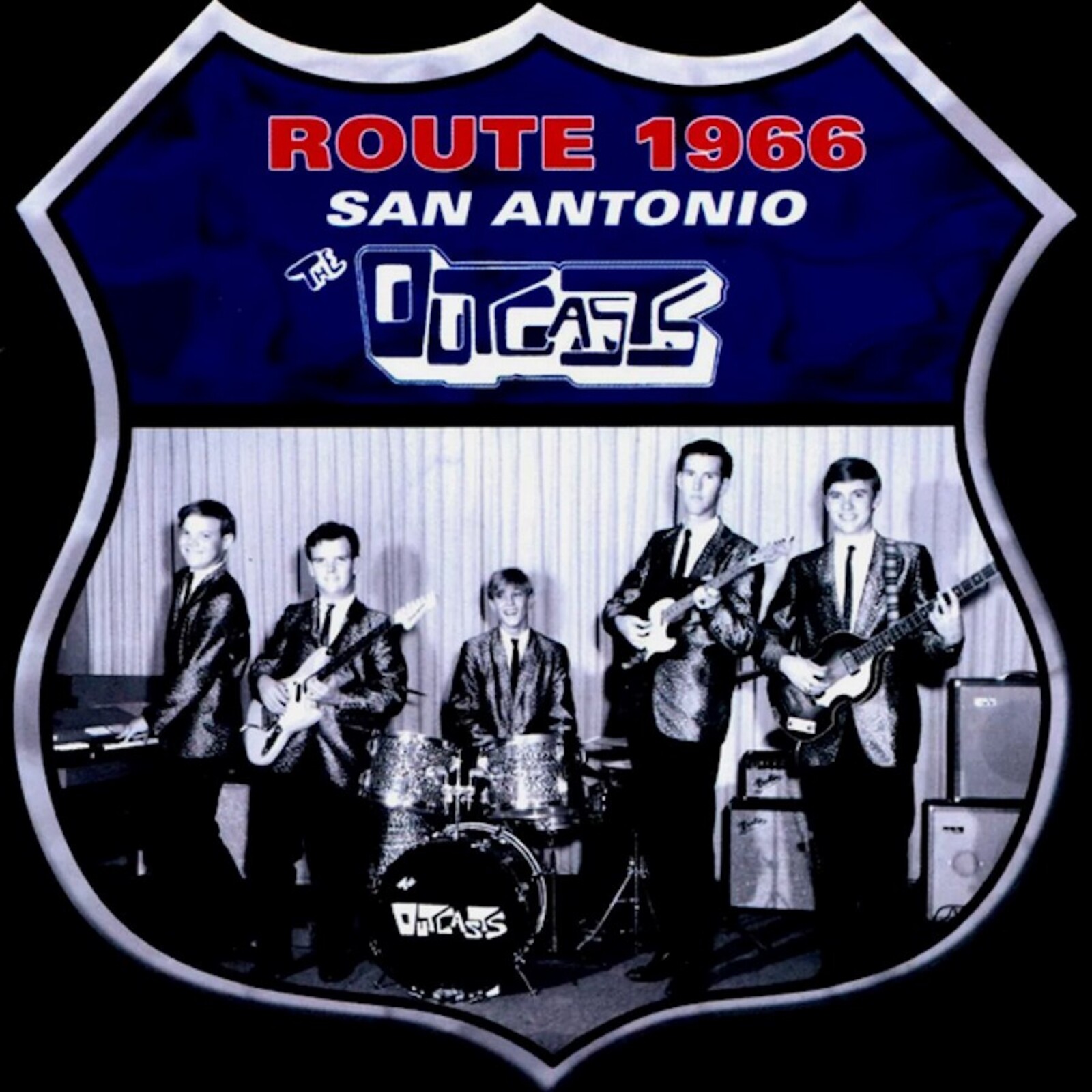 Picture of Outcasts / S.J and The Crossroads - Route 1966