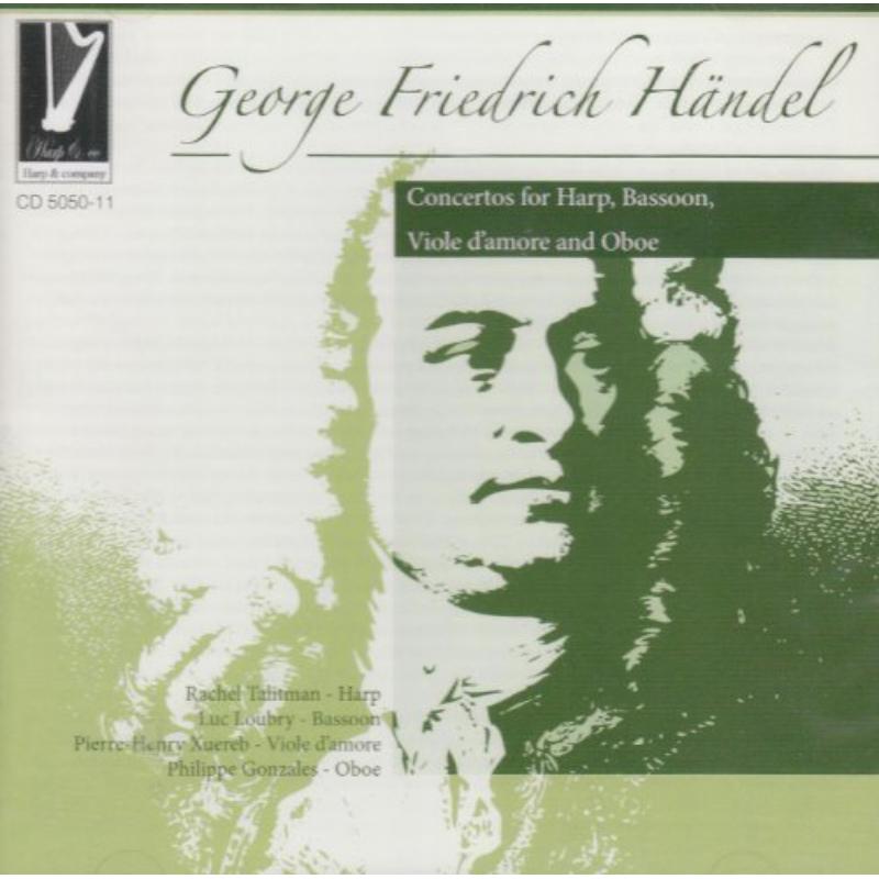 Picture of Rachel Talitman, Luc Loubry, Pierre - Haendel: Concerto for Harp, Bassoon, viole, Oboe