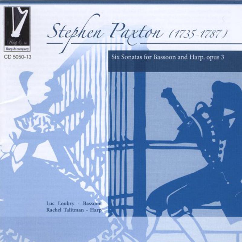 Picture of Rachel Talitman, harpe - Paxton: Six sonates pour basson et harpe Op.3.