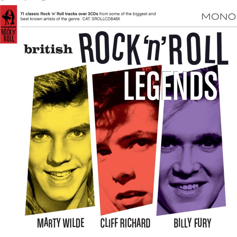 Picture of Various Artists - British Rock 'N' Roll Legends