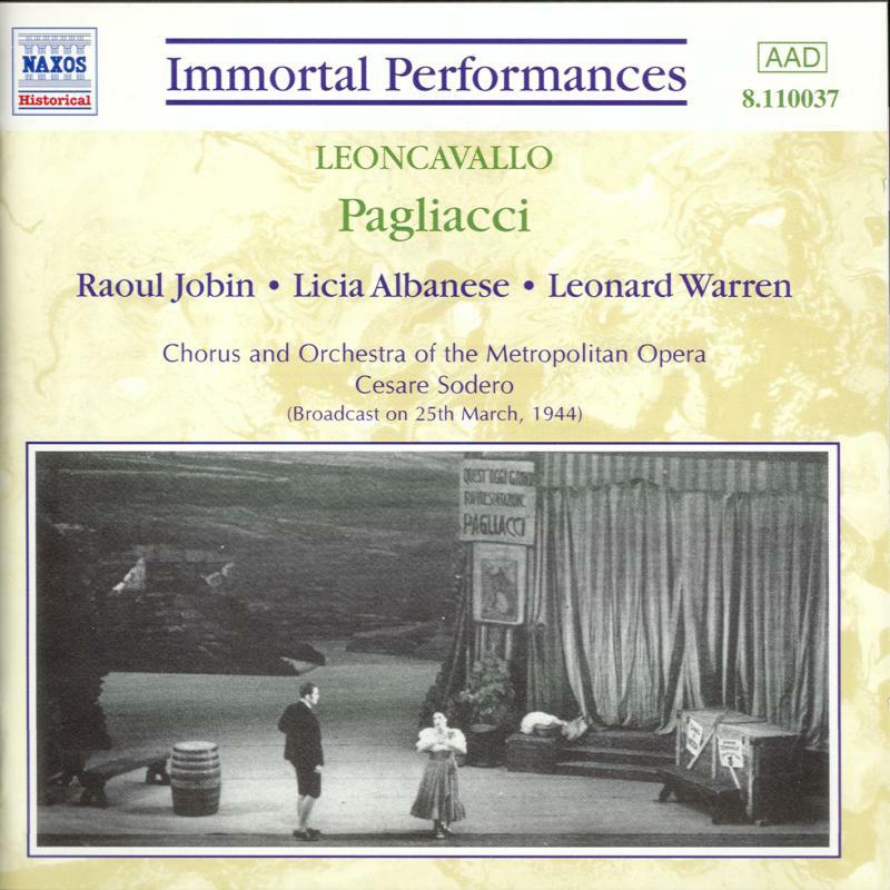 Picture of Soloists - LEONCAVALLO : Pagliacci