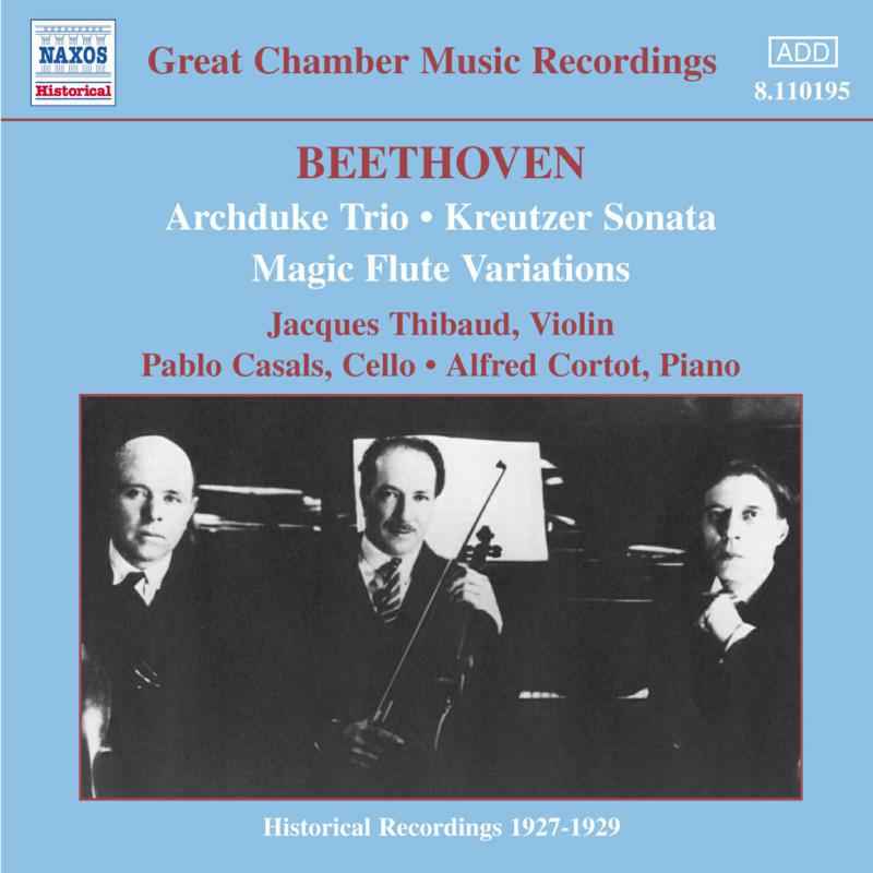 Picture of Thibaut - BEETHOVEN: Archduke Trio