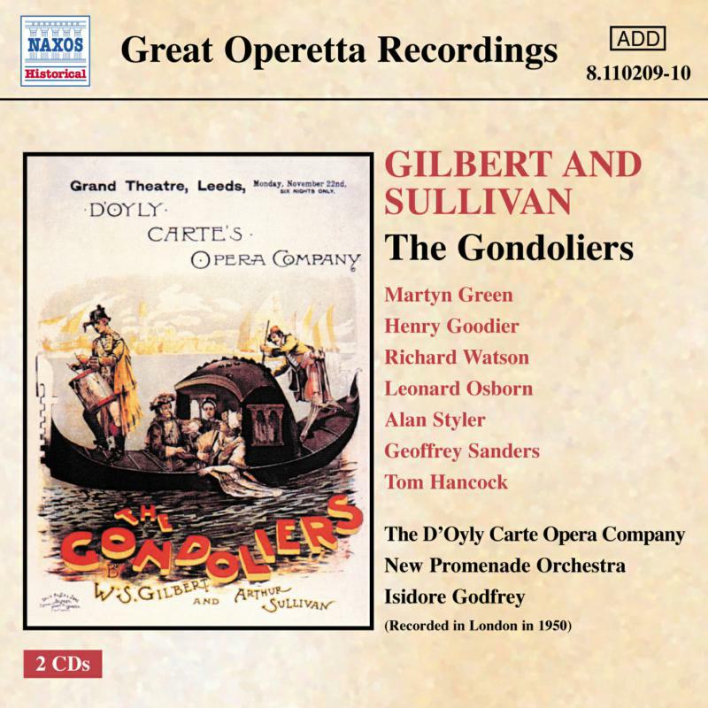 Picture of D'Oyly C - SULLIVAN: The Gondoliers