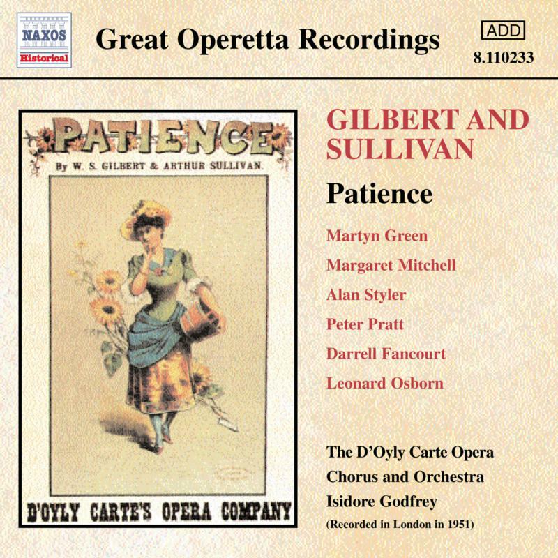 Picture of Gilbert And Sullivan - SULLIVAN: Patience