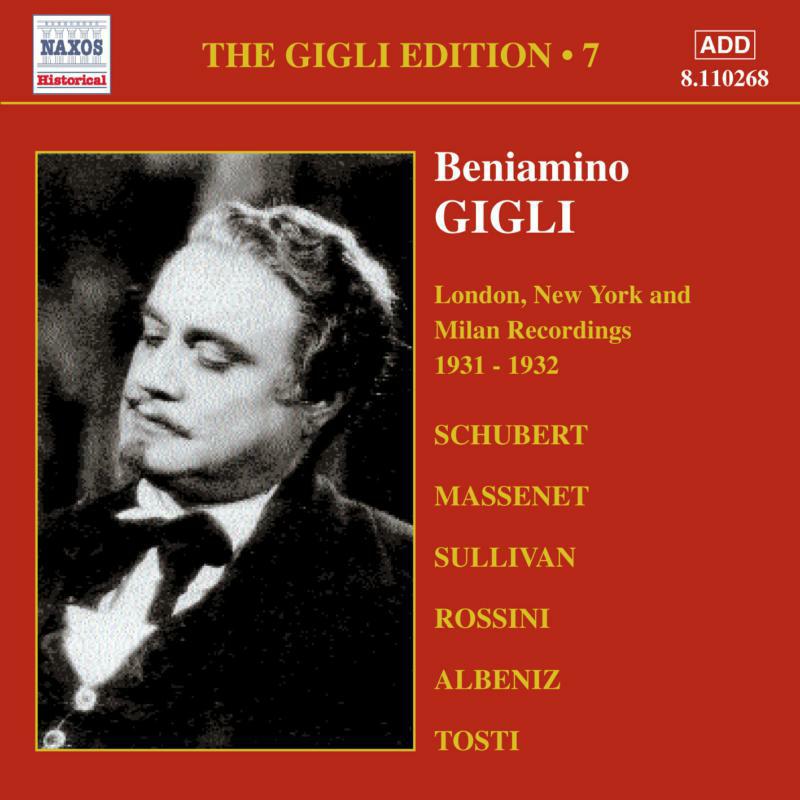 Picture of Gigli - GIGLI, Beniamino: London, New York and Milan Recordings