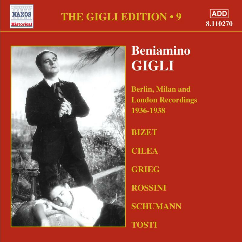 Picture of Gigli - GIGLI, Beniamino: Berlin, Milan and London Recordings