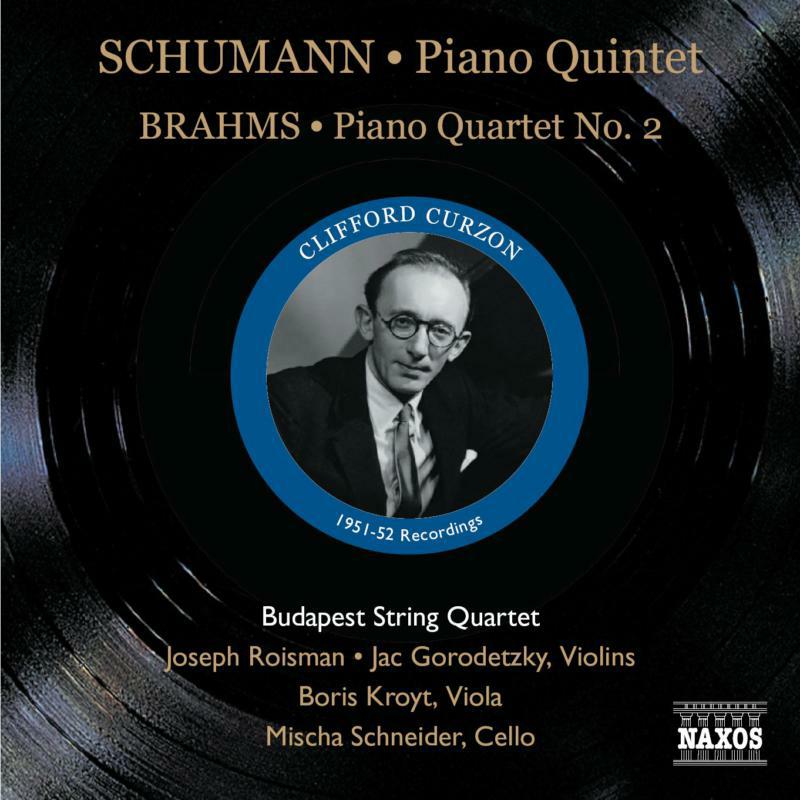Picture of Curzon:Budapest Quartet - SCHUMANN: Piano Quintet, Op. 44 / BRAHMS: Piano Quartet No. 2