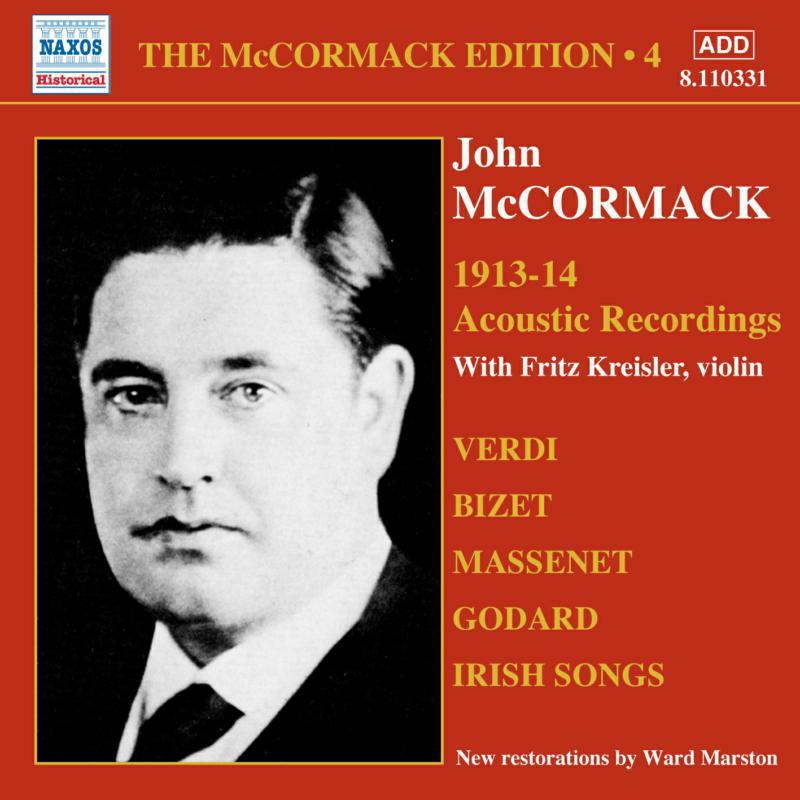 Picture of Maccormack - MCCORMACK, John: McCormack Edition, Vol. 4: The Acoustic Recordings