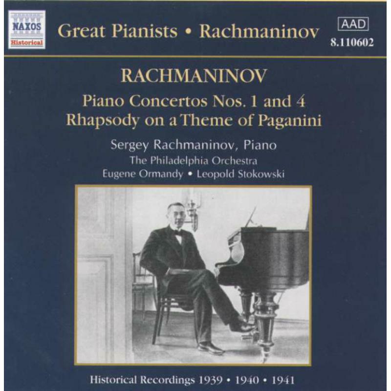 Picture of Rachmaninov - RACHMANINOV: Piano Concertos Nos. 1 and 4