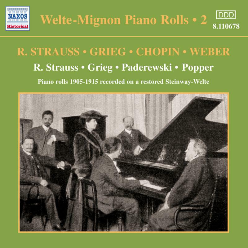 Picture of Various Artists - Welte-Mignon Piano Rolls, Vol. 2