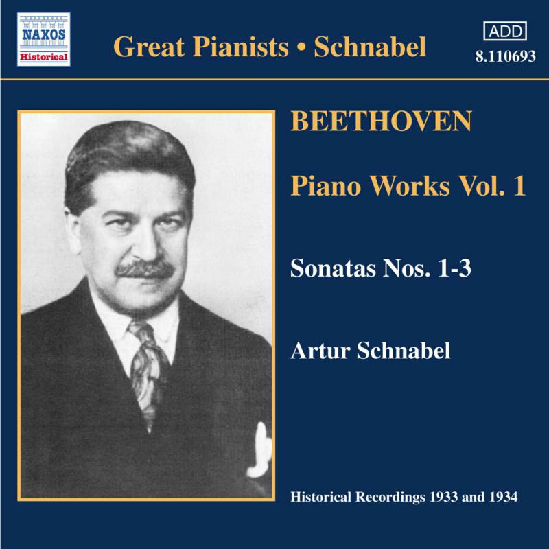 Picture of Artur Sc - BEETHOVEN: Piano Sonatas Nos. 1-3