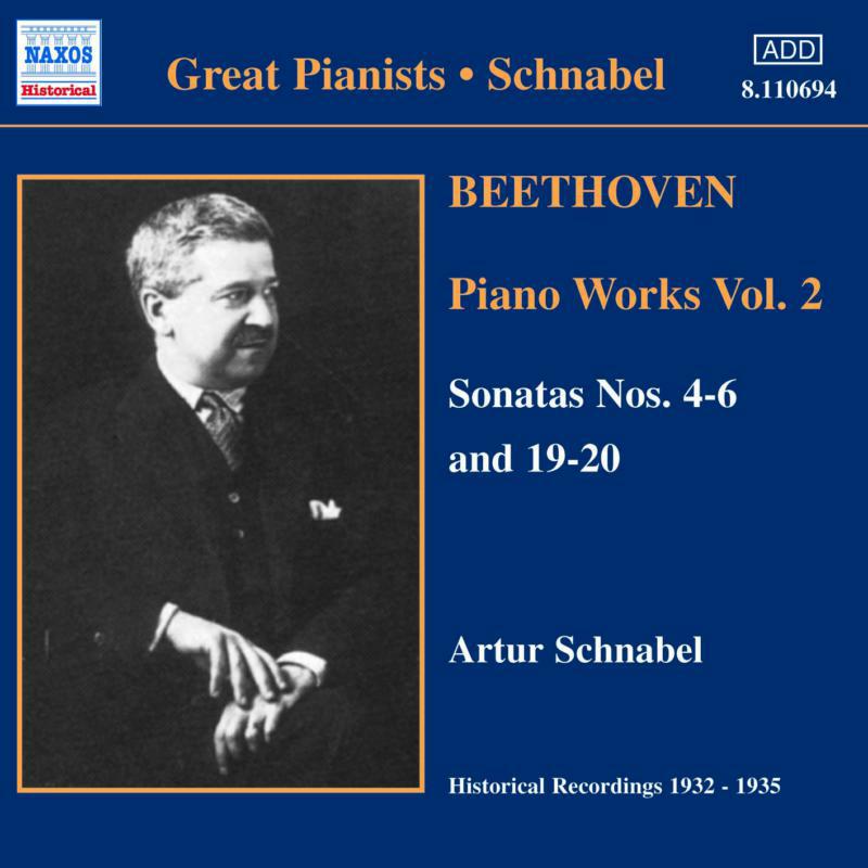 Picture of Artur Sc - BEETHOVEN: Piano Sonatas Nos. 4-6 and 19-20