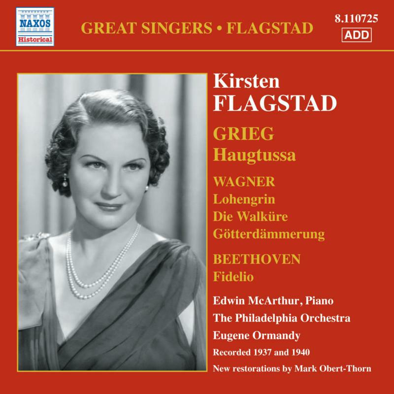 Picture of Flagstad:Philadel Orc:Ormandy - FLAGSTAD, Kirsten: Songs and Arias