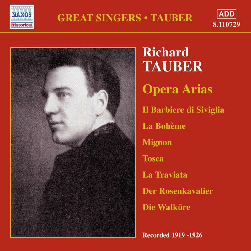 Picture of Tauber - TAUBER, Richard: Opera Arias