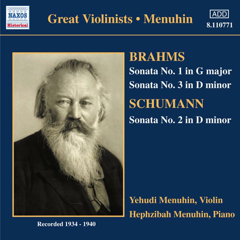 Picture of Y Menuhin - BRAHMS / SCHUMANN: Violin Sonatas