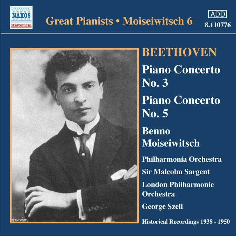 Picture of Moiseiwitsch - BEETHOVEN: Piano Concertos Nos. 3 and 5