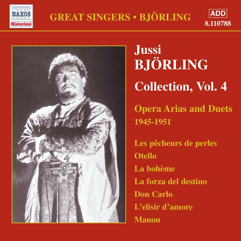 Picture of Bjorling - BJORLING, Jussi: Opera Arias and Duets