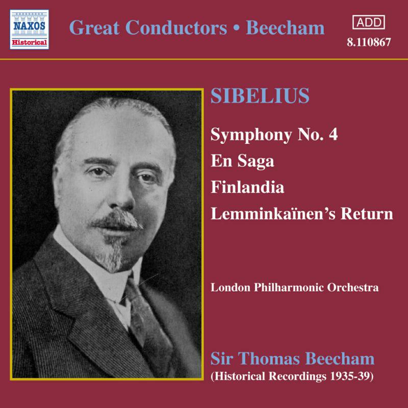 Picture of Lpo:Beec - SIBELIUS: Symphony No. 4 / En Saga