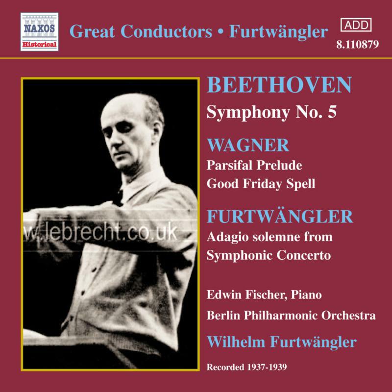 Picture of Furtwangler - BEETHOVEN: Symphony No. 5 / WAGNER: Parsifal Prelude