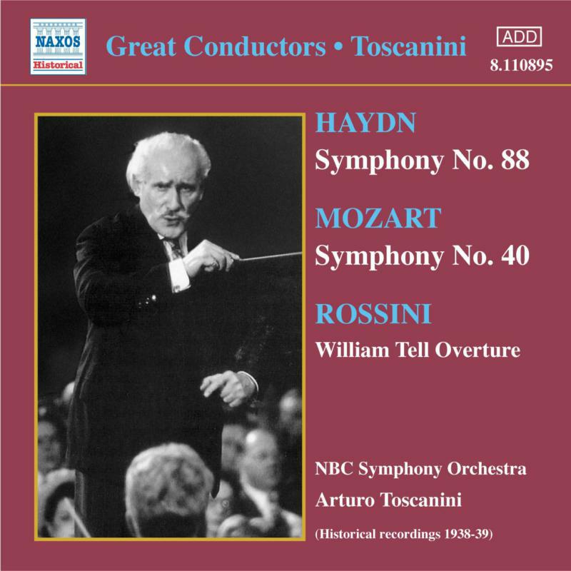 Picture of Nbc So, Toscanini - HAYDN: Symphony No. 88 / MOZART: Symphony No. 40