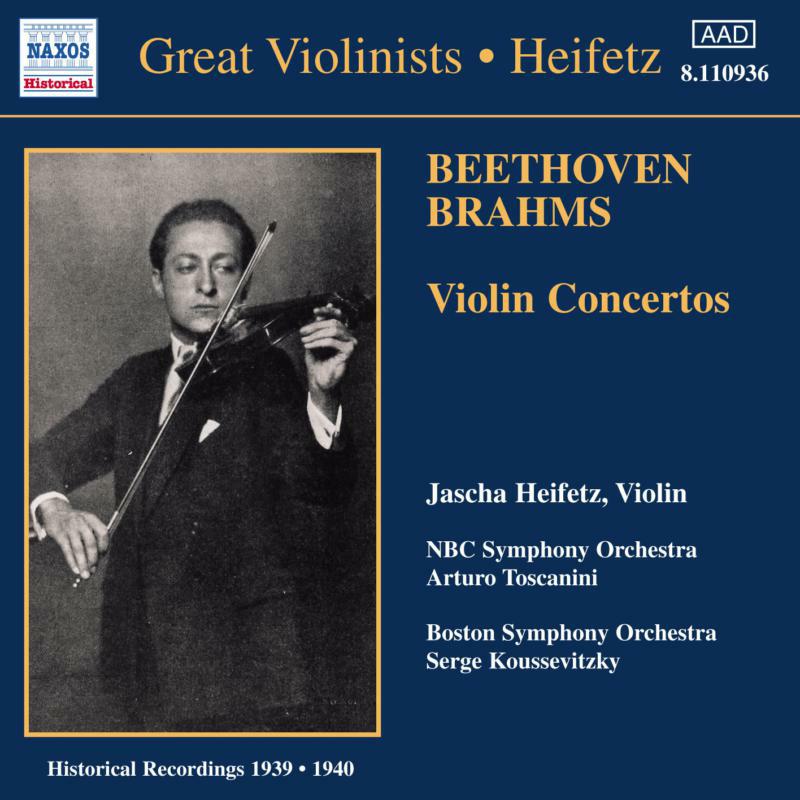 Picture of Beethoven:Brahms - BEETHOVEN / BRAHMS: Violin Concertos
