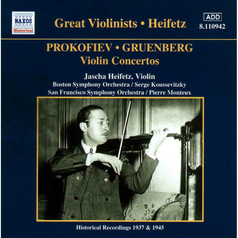 Picture of Prokofiev:Gruenberg - PROKOFIEV / GRUENBERG: Violin Concertos