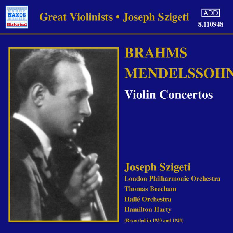 Picture of Brahms:Mendelssohn - BRAHMS / MENDELSSOHN: Violin Concertos