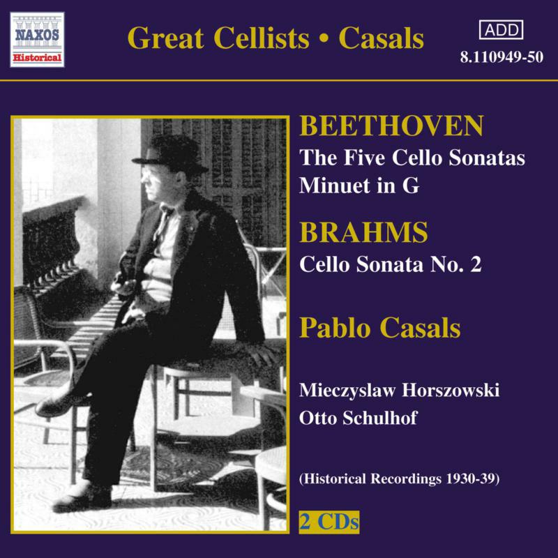 Picture of Casals:Schuhoff - BEETHOVEN / BRAHMS: Cello Sonatas