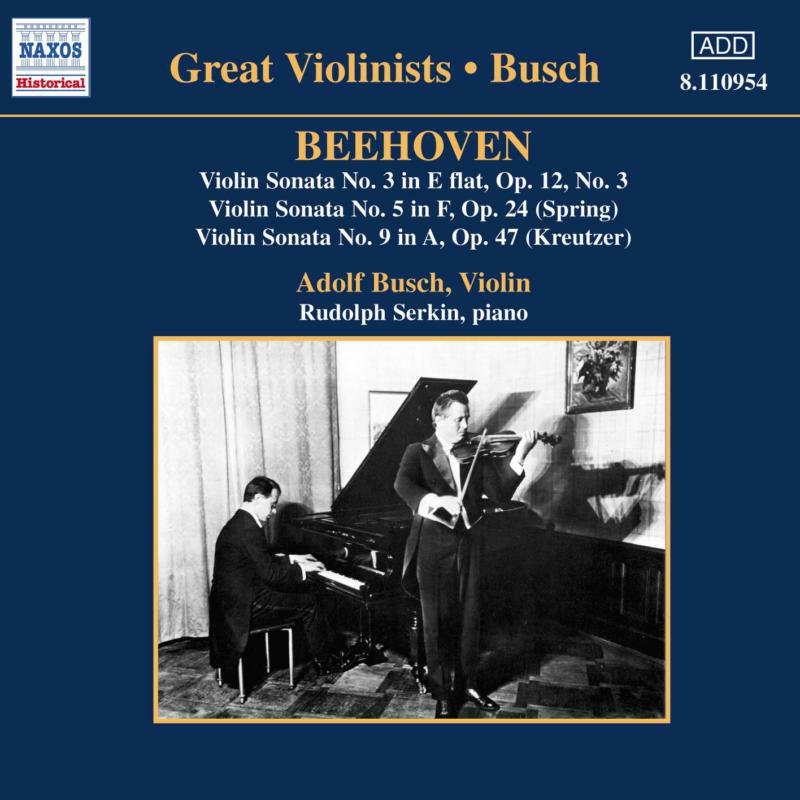 Picture of Busch:Se - BEETHOVEN: Violin Sonatas