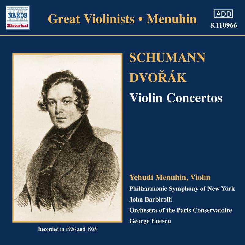 Picture of Schumann:Dvorak - DVORAK / SCHUMANN: Violin Concertos