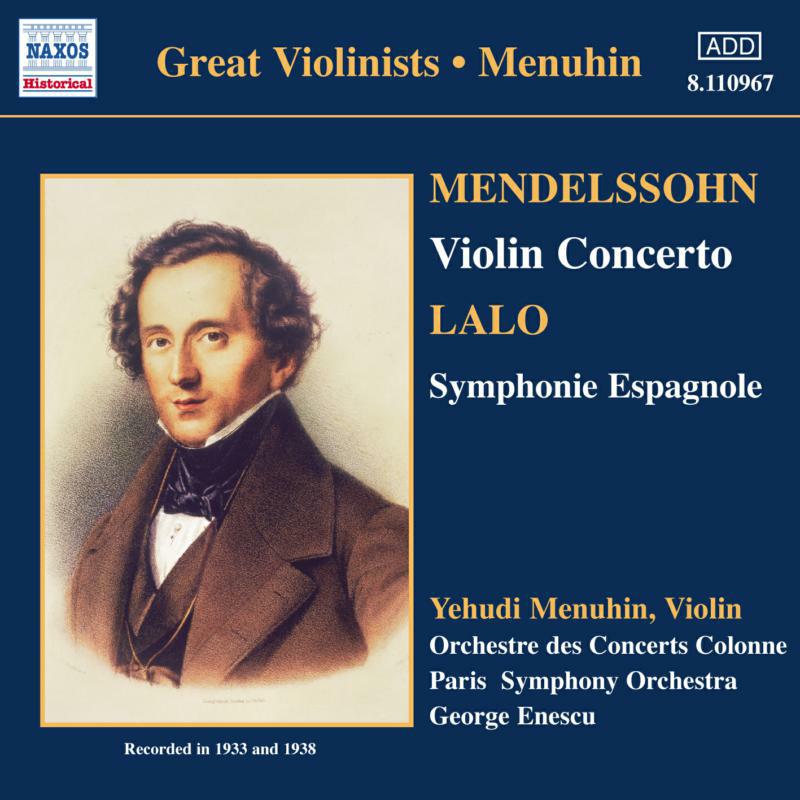 Picture of Mendelssohn:Lalo - MENDELSSOHN: Violin Concerto / LALO: Symphonie espagnole