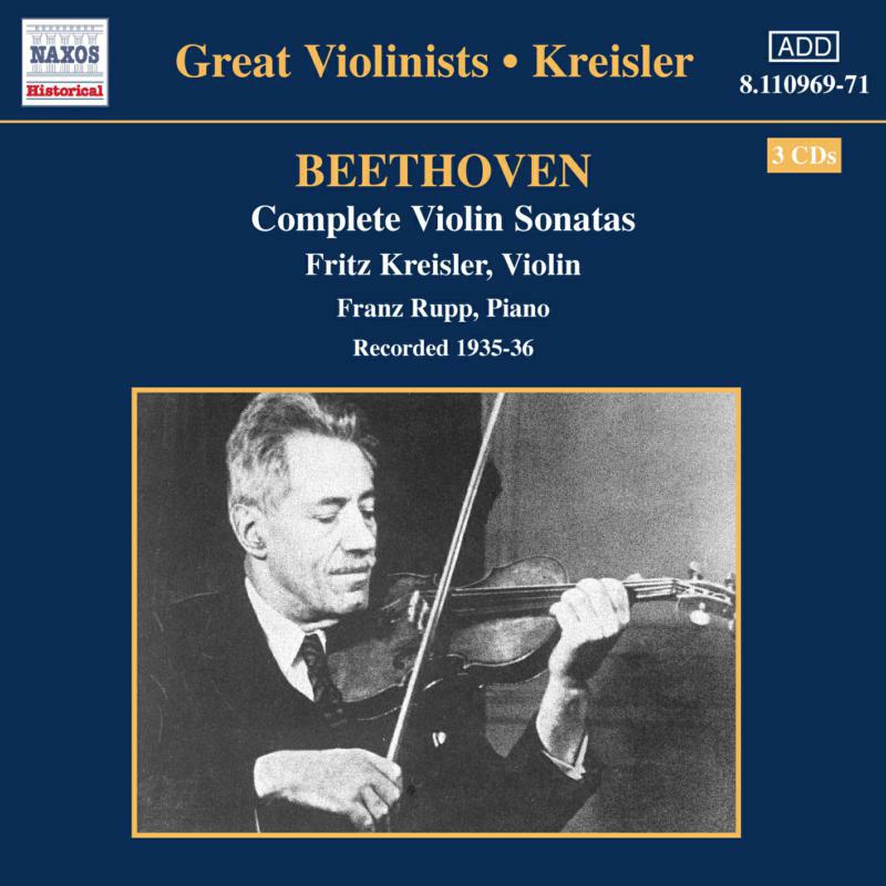 Picture of Fritz Kreisler - BEETHOVEN: Violin Sonatas