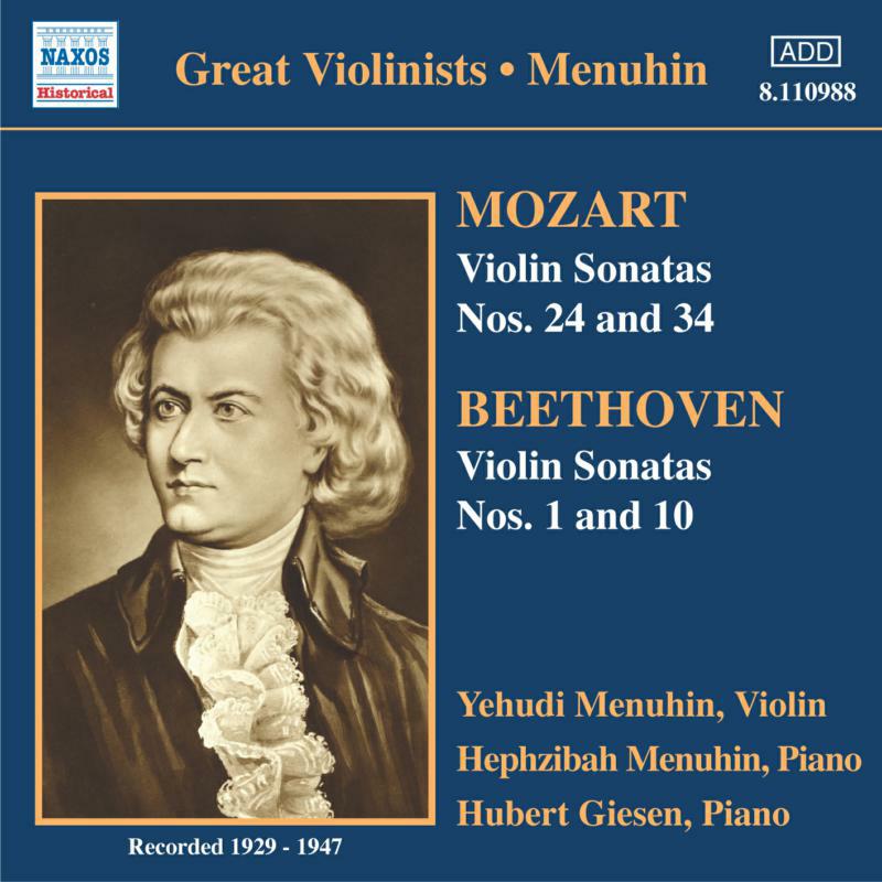 Picture of Violin Sonatas - MOZART / BEETHOVEN: Violin Sonatas