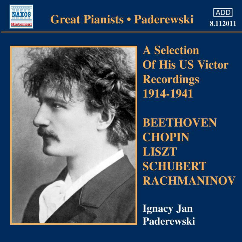 Picture of Paderewski - PADEREWSKI: US VICTOR RECORDINGS