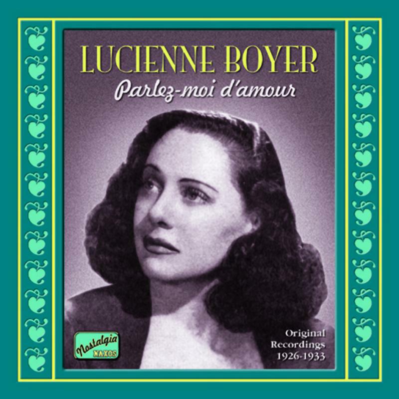 Picture of Lucienne Boyer - BOYER, Lucienne: Parlez-moi d'amour